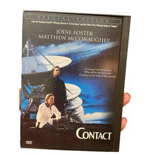 Contact DVD Movie Jodie Foster Matthew McConaughey